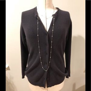 Jones NY Lambswool Cardigan